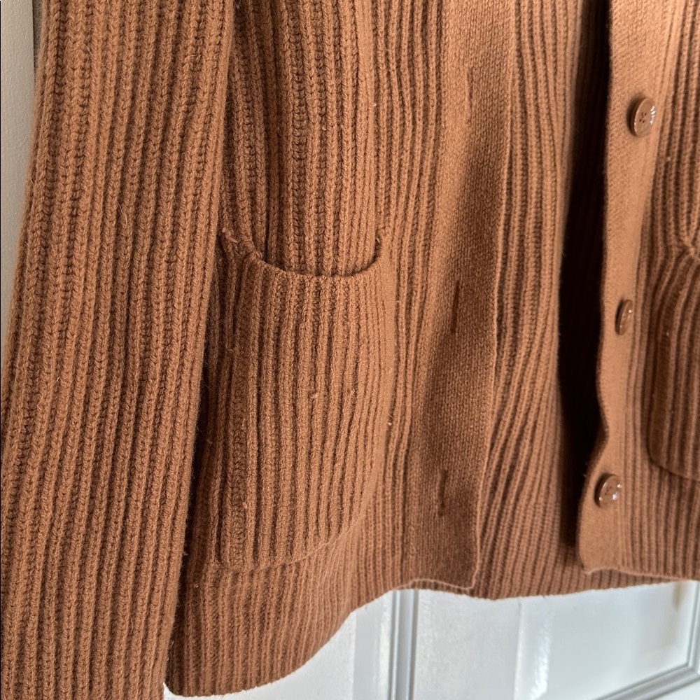 Uniqlo U Brown Wool Cardigan - Picture 4 of 5